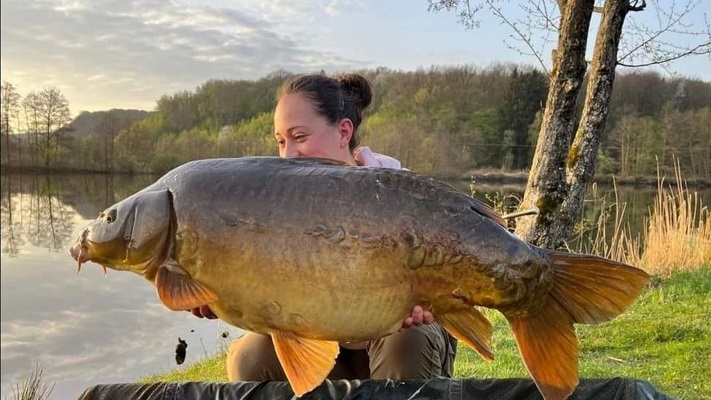 Guidage de pêche en gravière carpe